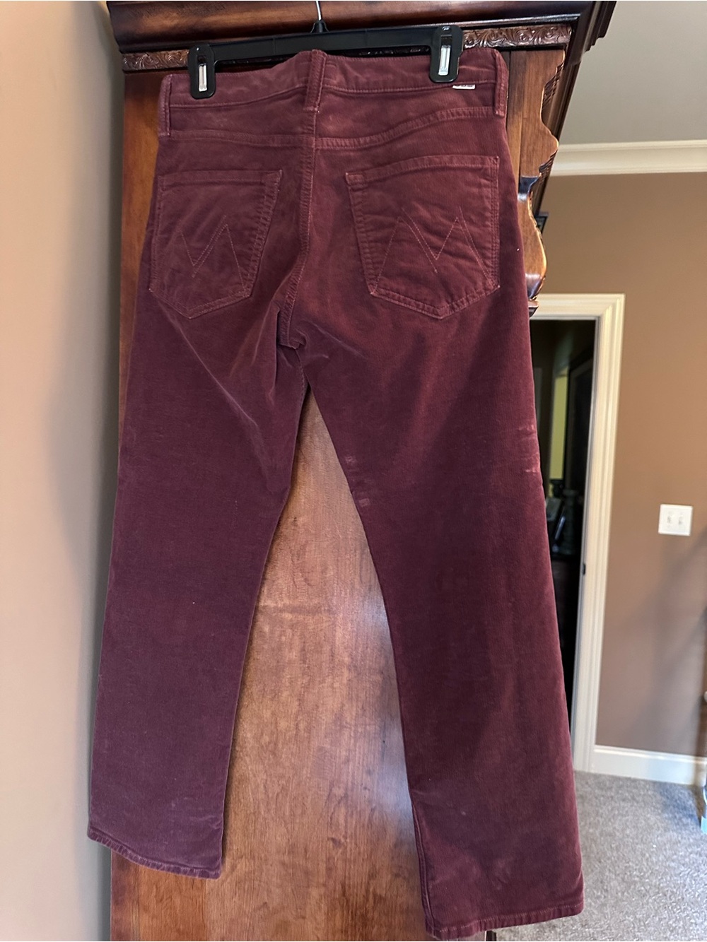 MOTHER Mid Rise Rider Ankle Cords - Picture 8 of 9